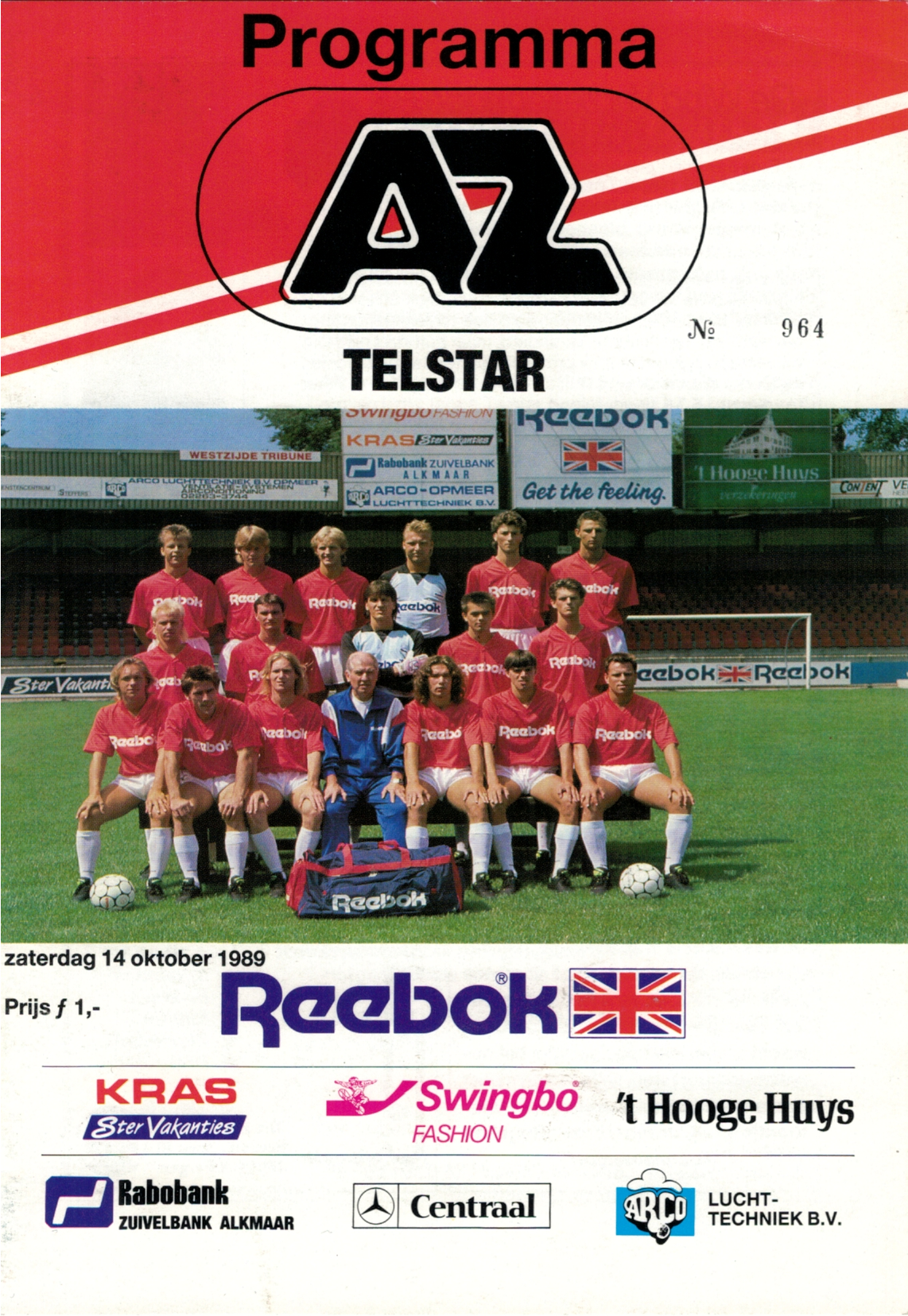 AZ Programma 14-okt-1989 Telstar thuis
